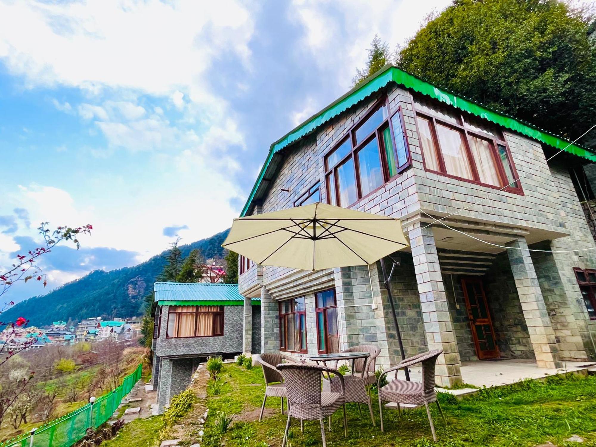 Himalayan River Mountain View 2 Bedrooms Cottage, Manali Exterior photo