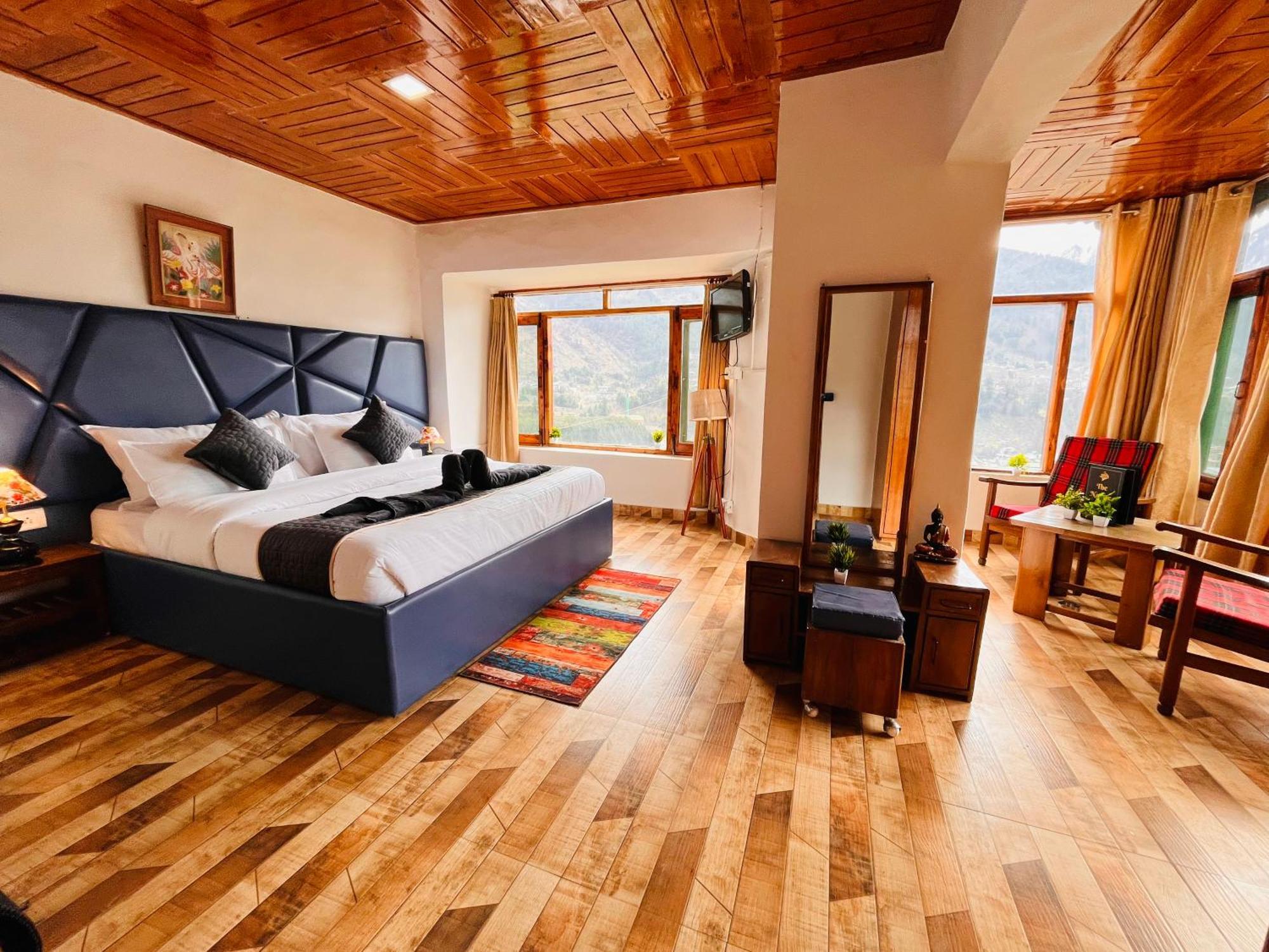Himalayan River Mountain View 2 Bedrooms Cottage, Manali Exterior photo